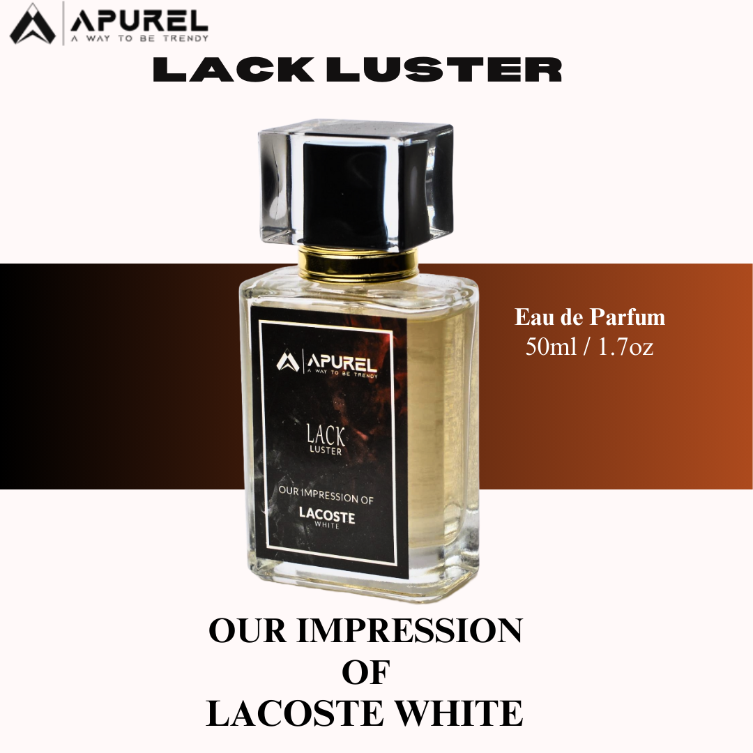 LACK LUSTER – Our Impression Of Lacoste White